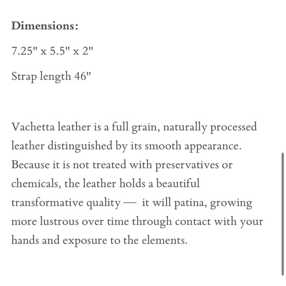 Lindquist Object Terra Cotta Vachetta Ray Bag - Picture 14 of 14